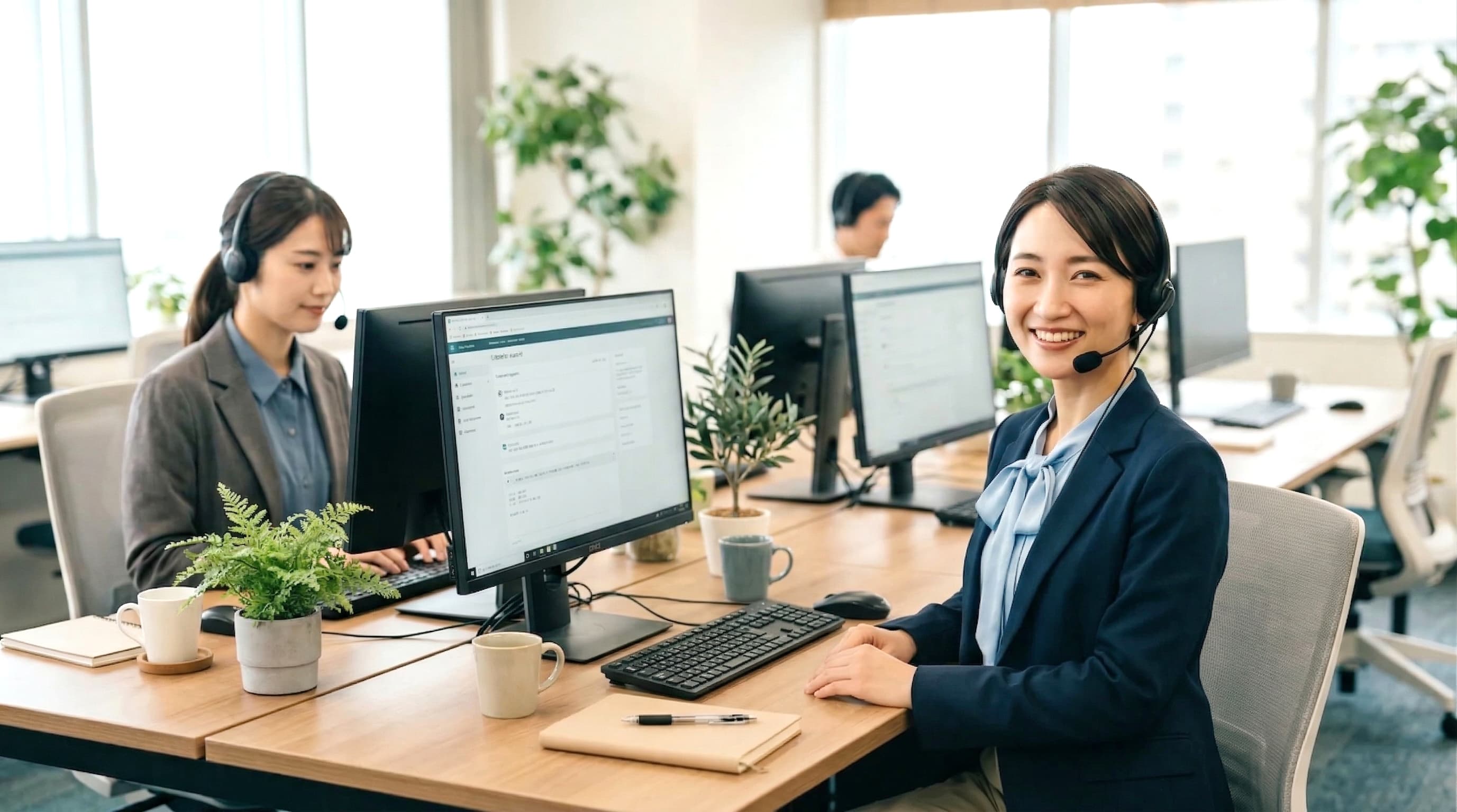 プロのカスタマーサポートチーム